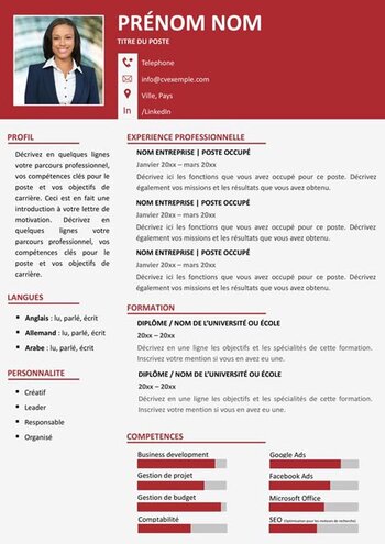 CV chronologique