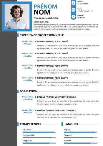 CV impressionnant 2026