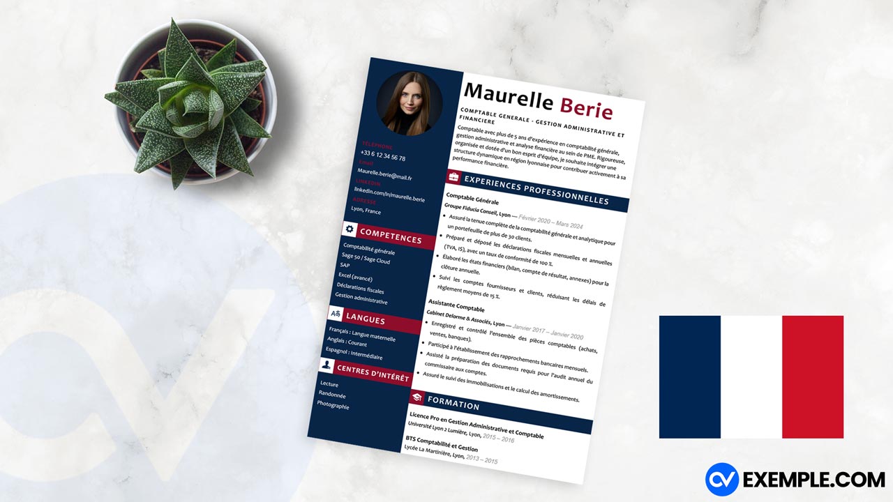 modele-cv-francais